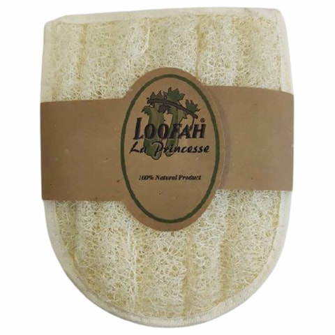 La Princesse Loofah Natural Bath Loofah Glove - Large Sized